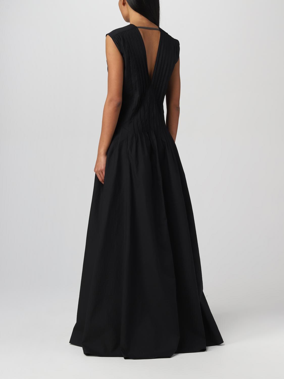 Brunello Cucinelli Kleid damen - Schwarz | M0F79A5053 | GIGLIO.COM