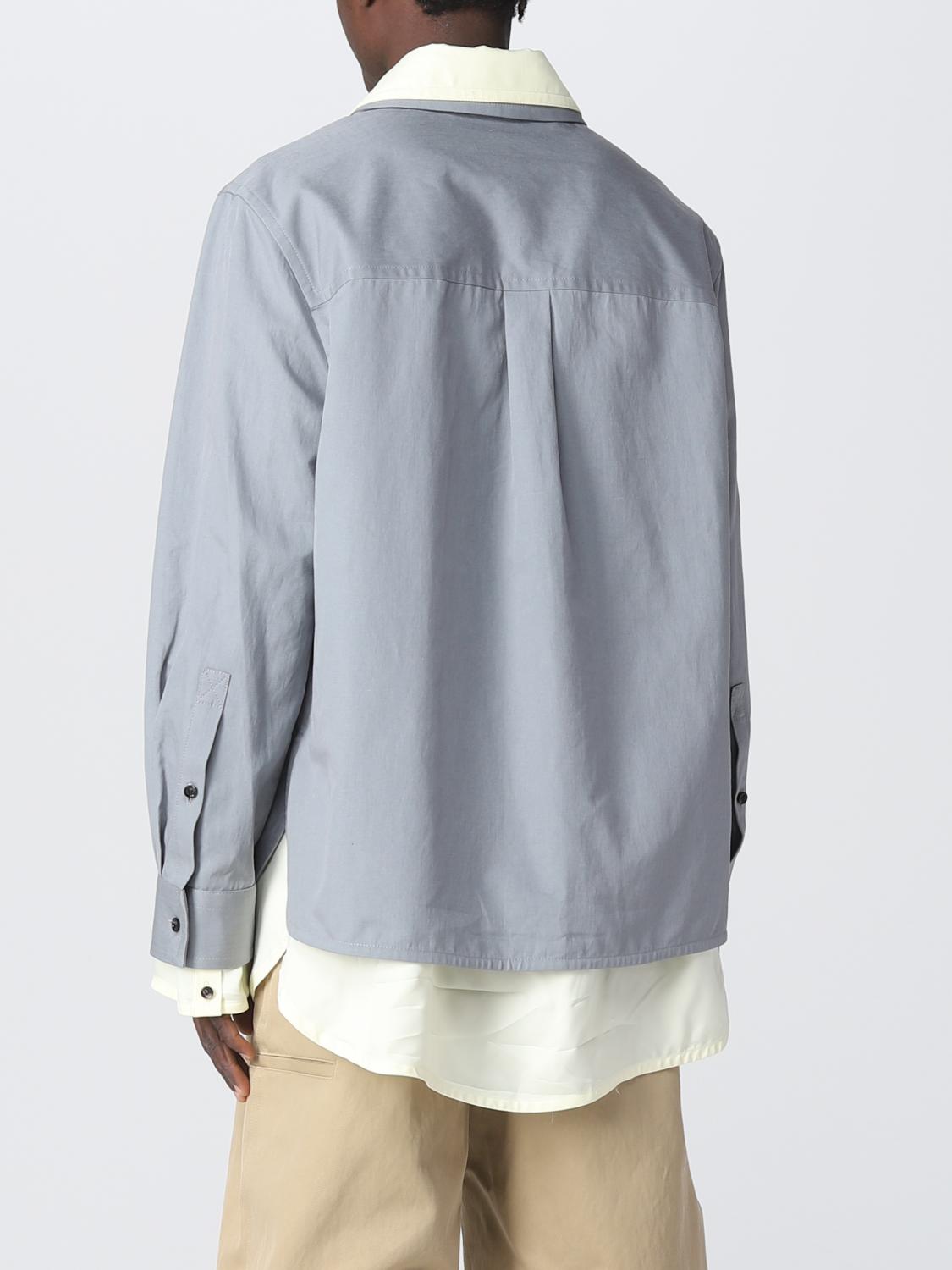 BOTTEGA VENETA シャツ: シャツ メンズ Bottega Veneta, グレー - Img 3