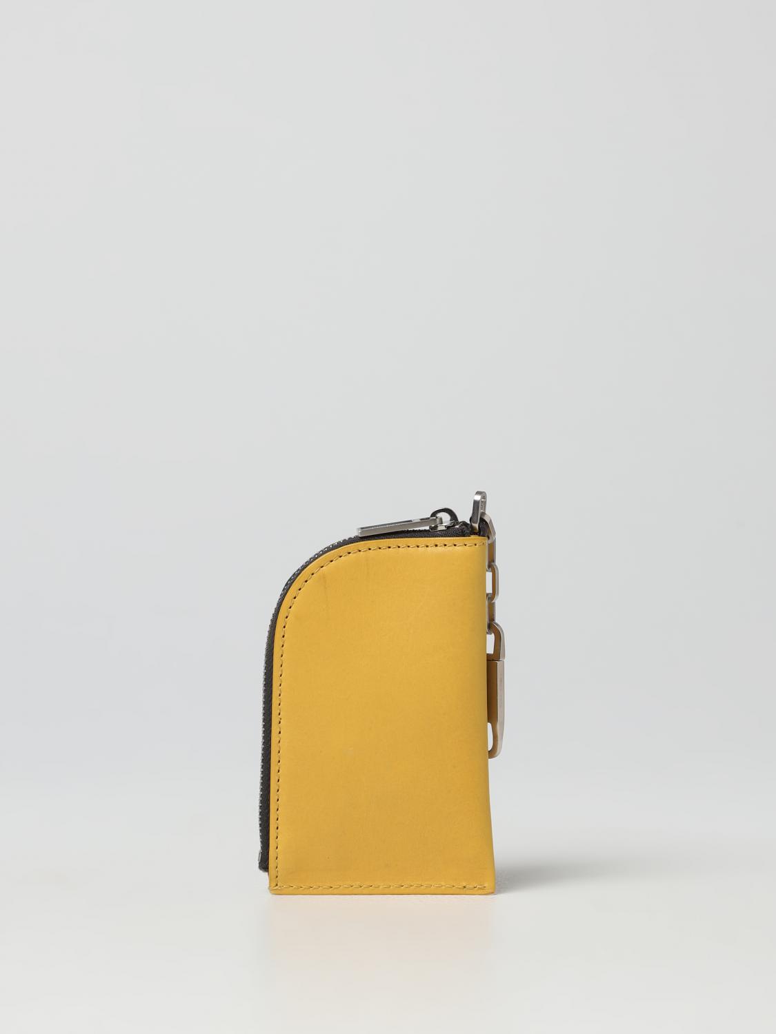 RICK OWENS WALLET: Wallet men Rick Owens, Yellow - Img 2