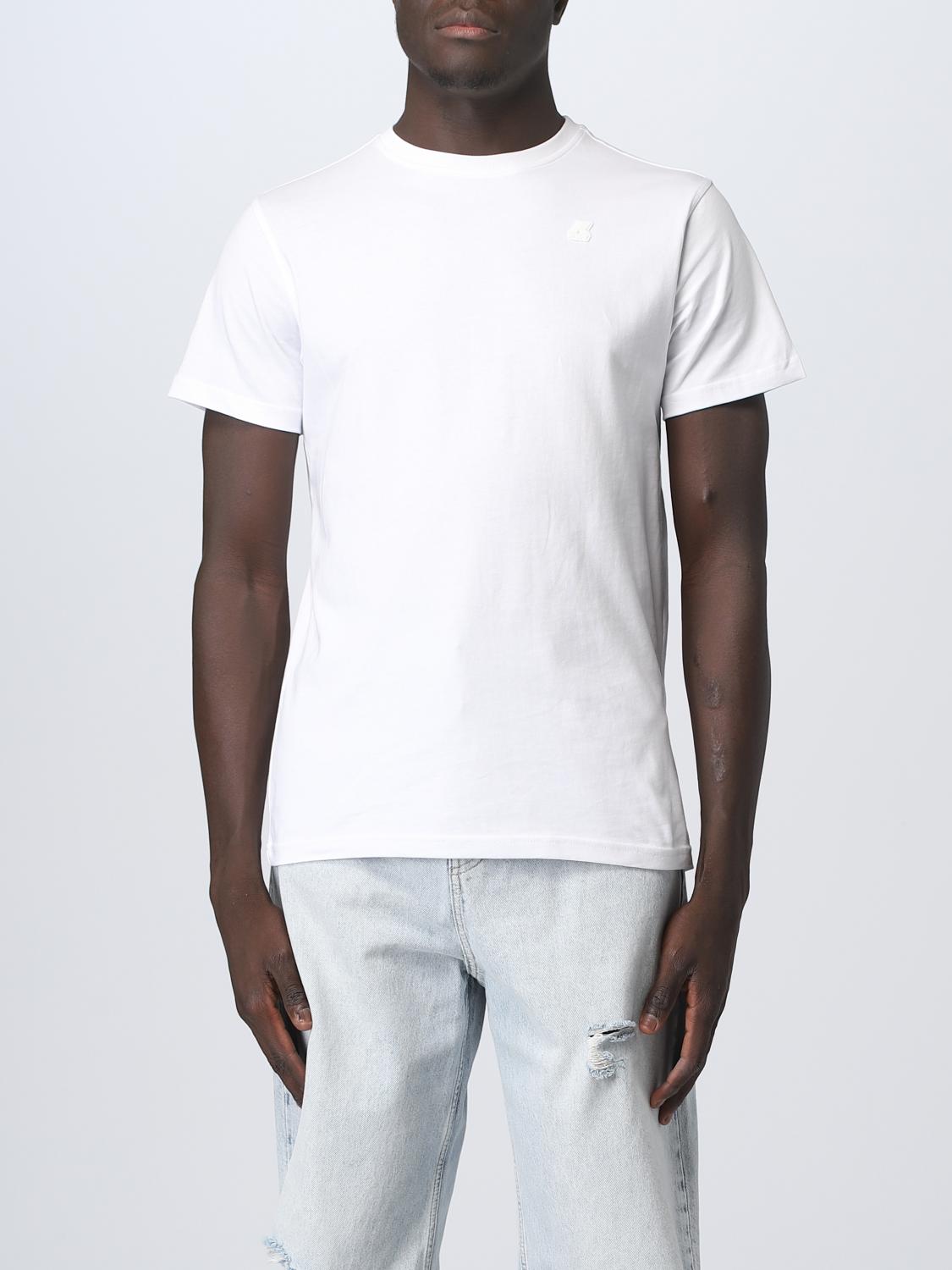 K-WAY T-SHIRT: T-shirt men K-way, White - Img 1