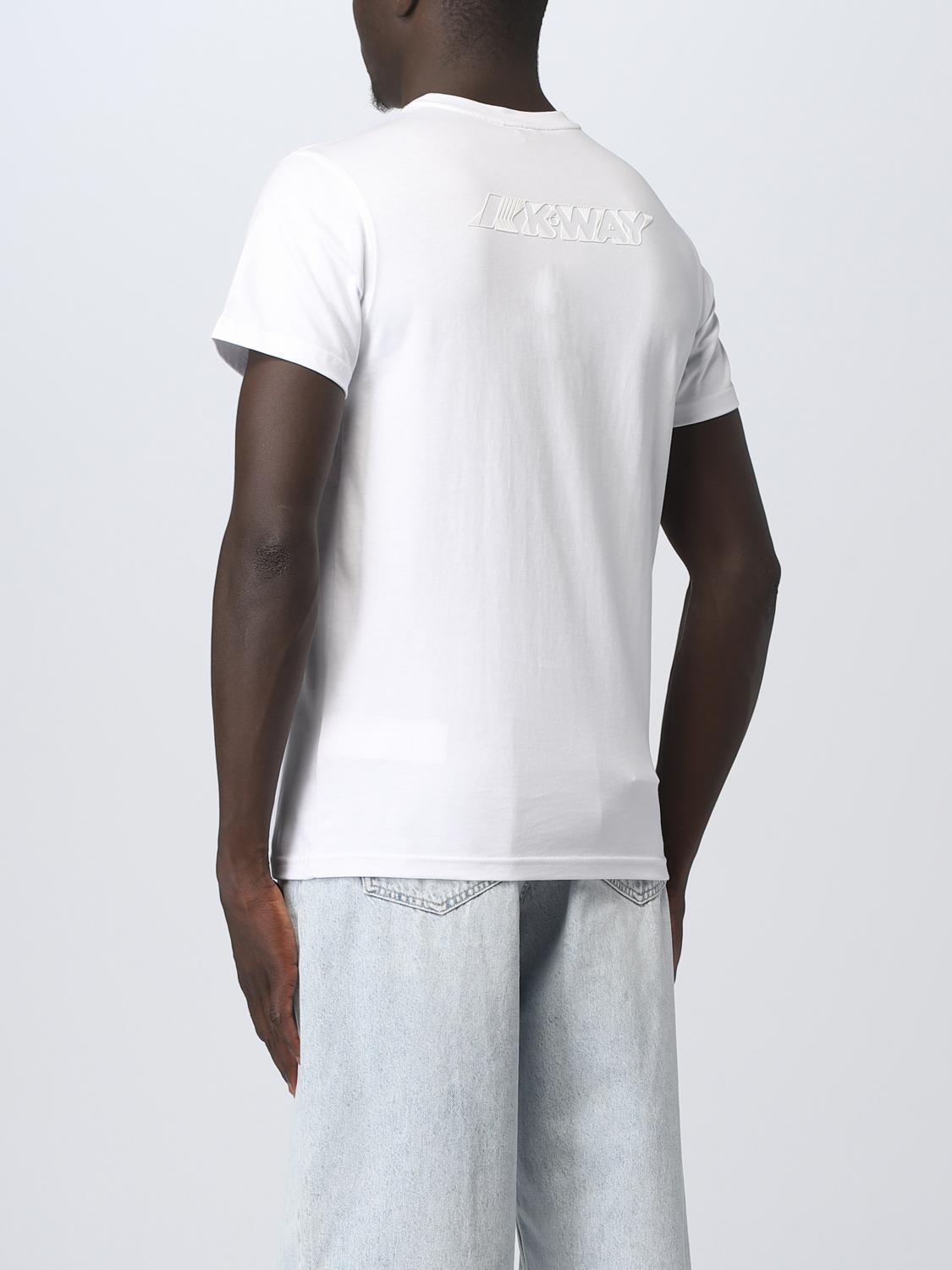 K-WAY T-SHIRT: T-shirt men K-way, White - Img 2