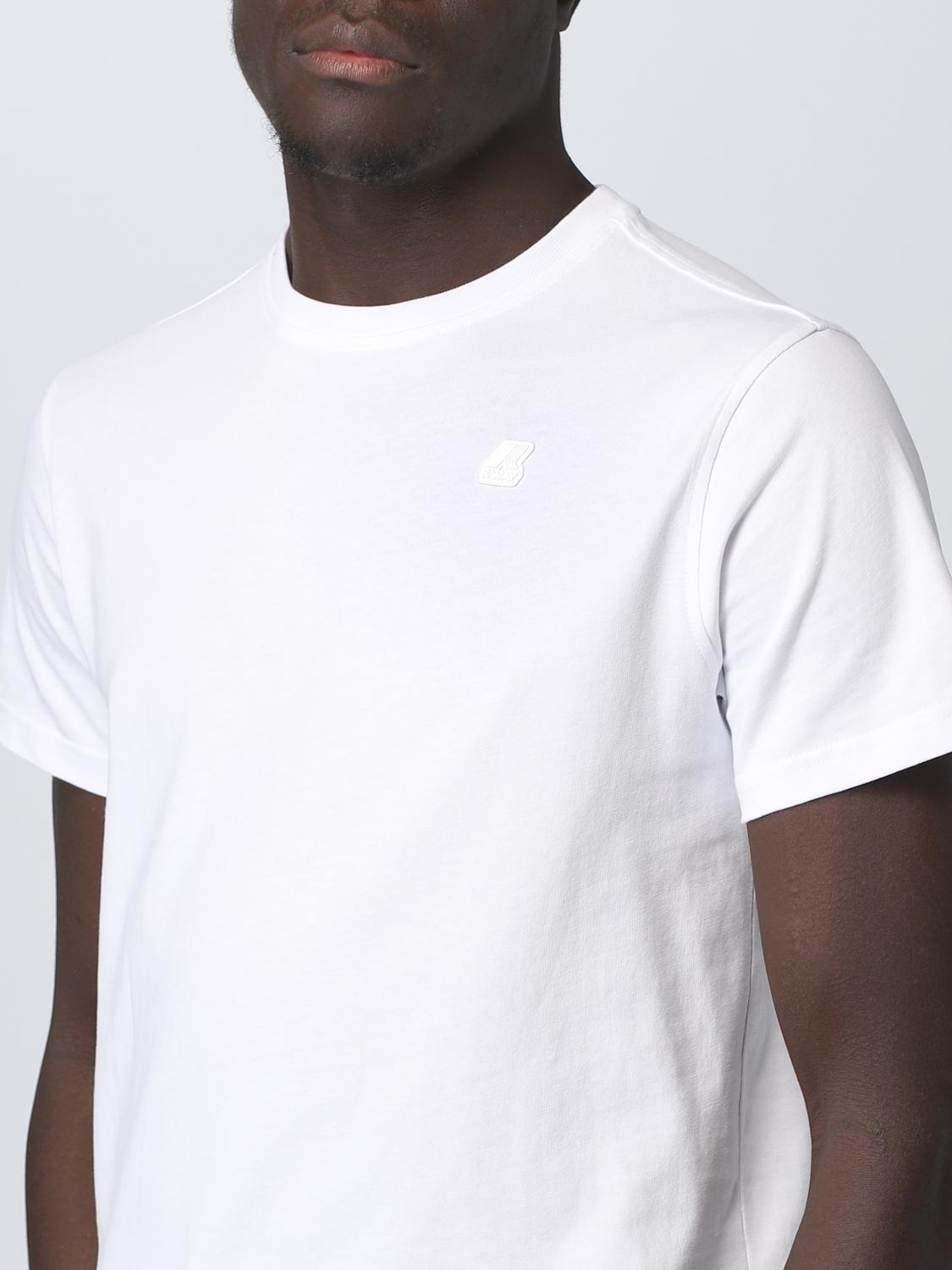 K-WAY T-SHIRT: T-shirt men K-way, White - Img 3