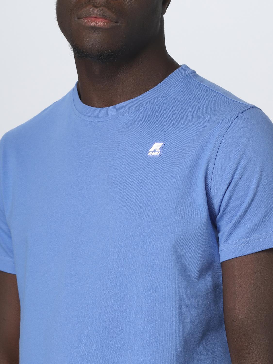 K-WAY T-SHIRT: T-shirt men K-way, Blue - Img 3