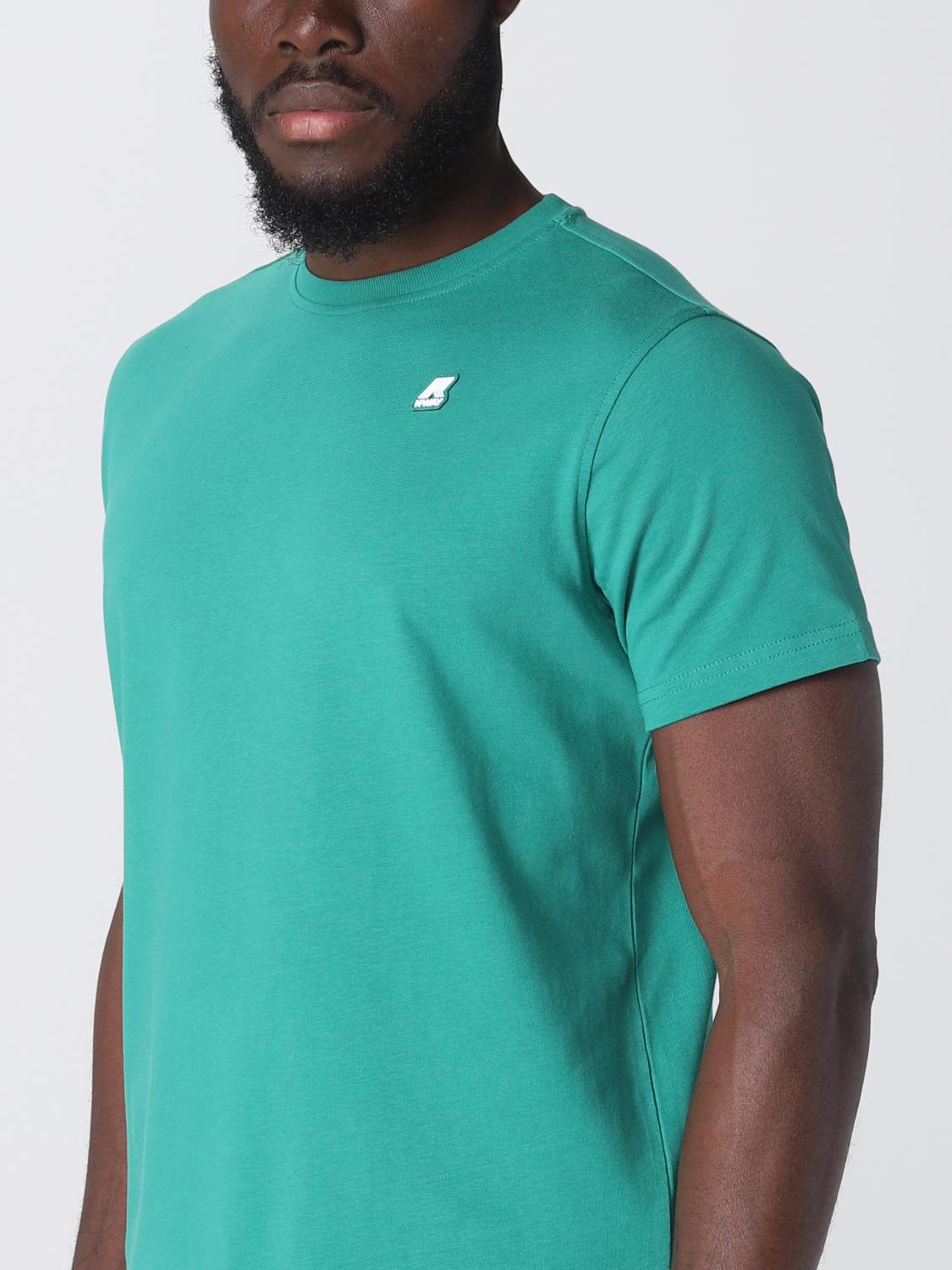 K-WAY T-SHIRT: T-shirt men K-way, Green - Img 3