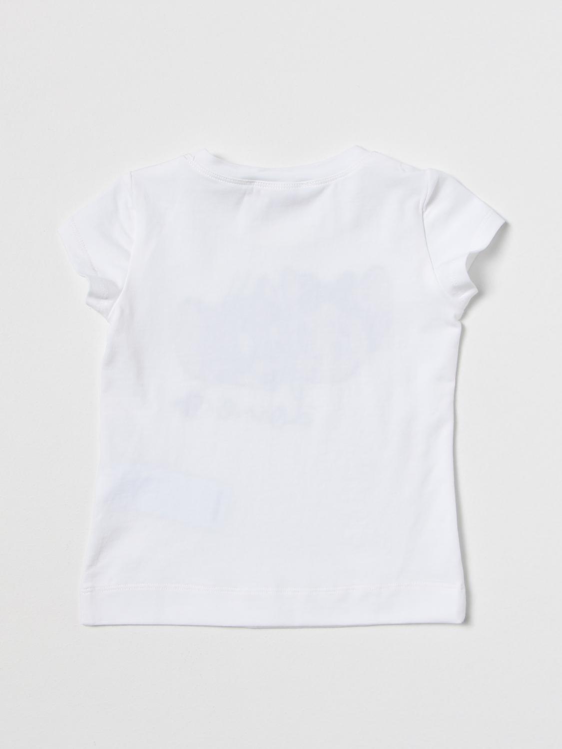 MONNALISA CAMISETA: Camisetas niños Monnalisa, Blanco - Img 2