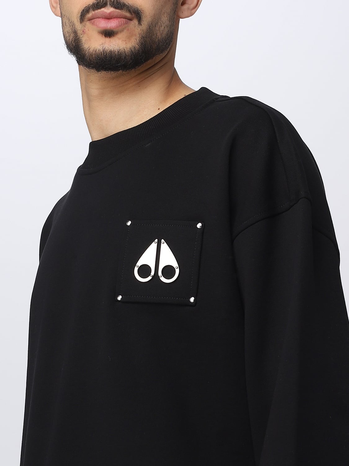 MOOSE KNUCKLES SWEATSHIRT: Sweatshirt men Moose Knuckles, Black - Img 3