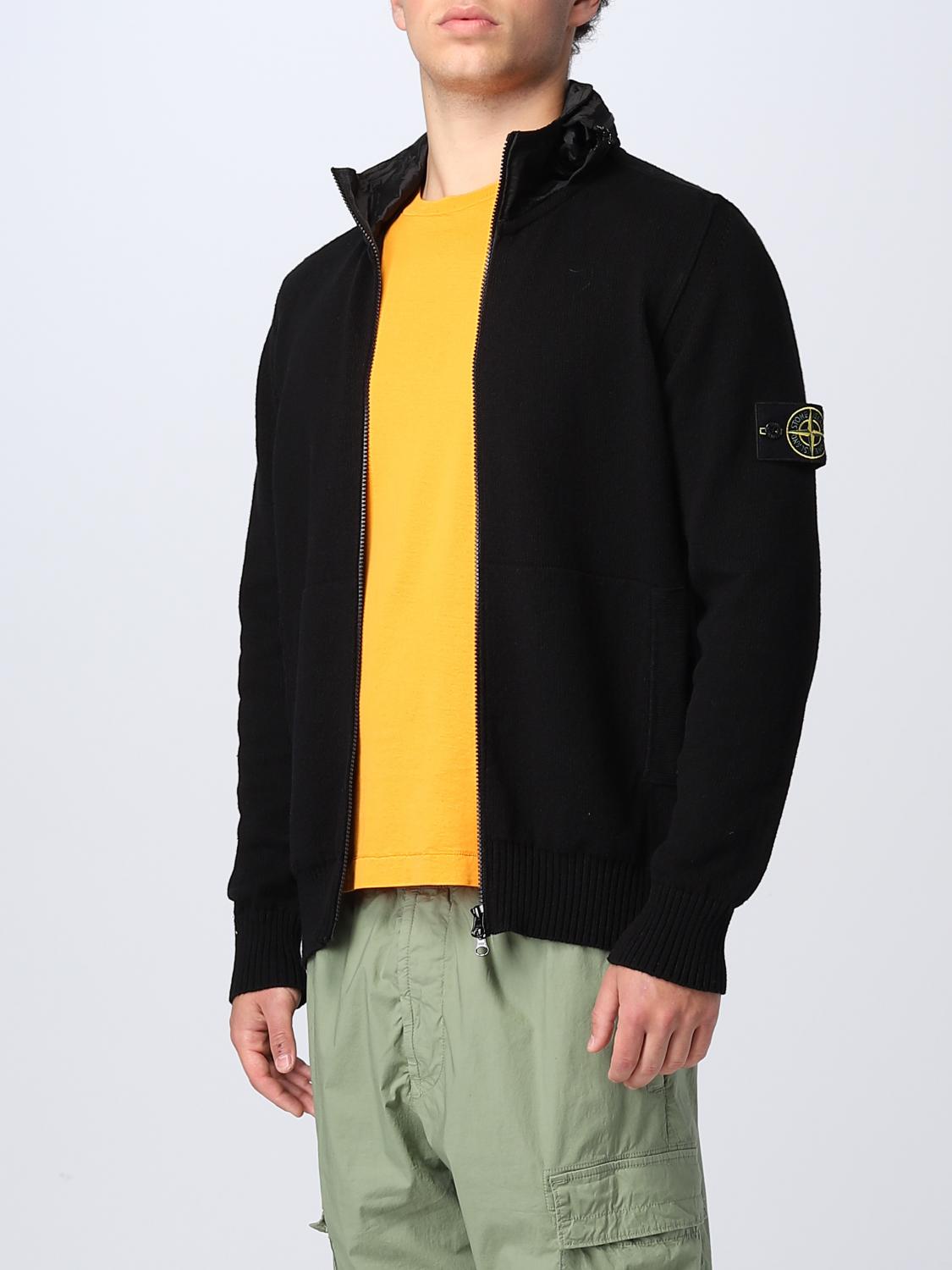 STONE ISLAND PULLOVER: Pullover herren Stone Island, Schwarz - Img 4