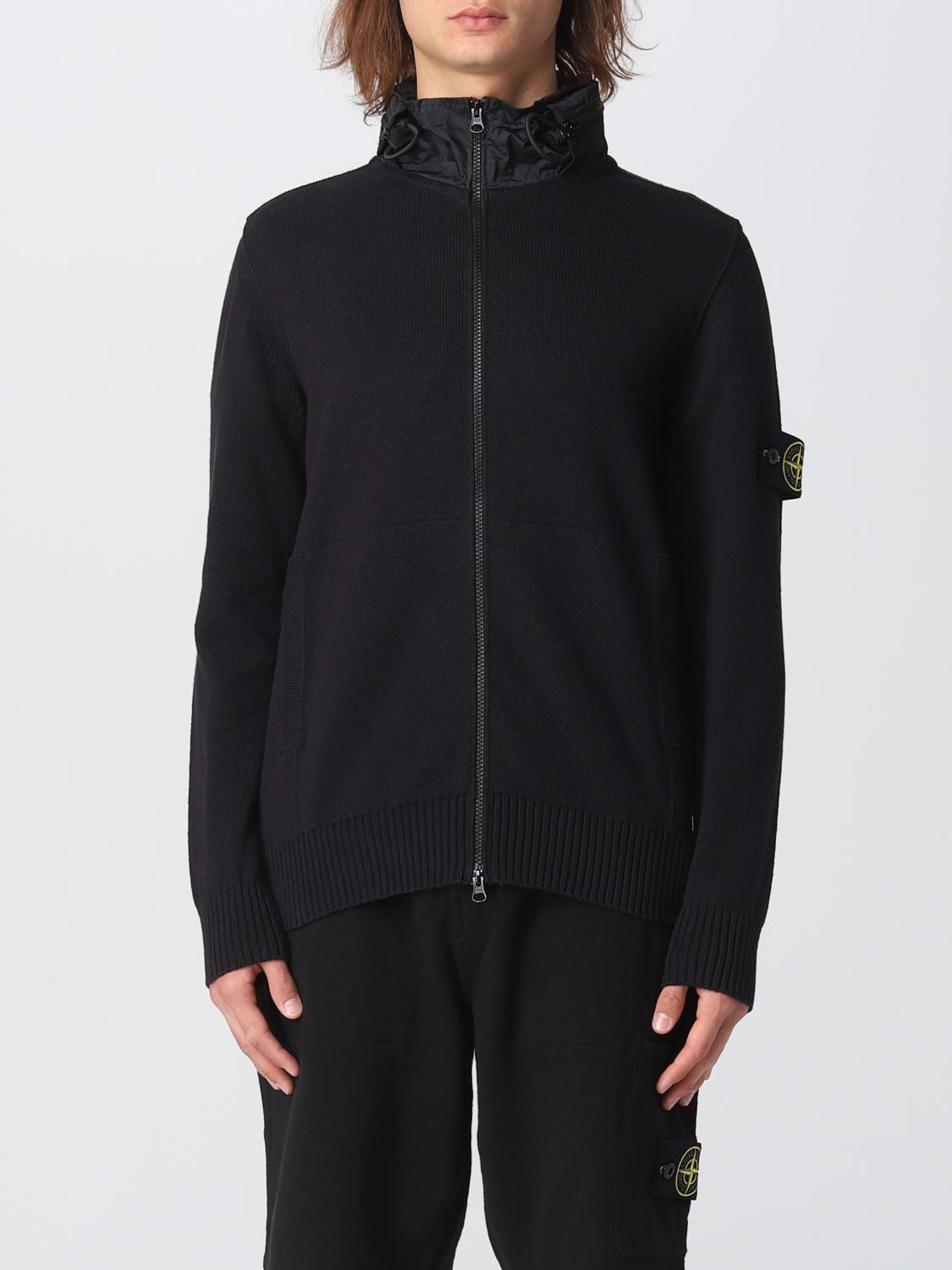 STONE ISLAND PULL: Pull homme Stone Island, Bleu - Img 1