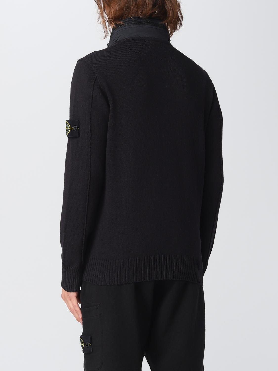 STONE ISLAND PULL: Pull homme Stone Island, Bleu - Img 3