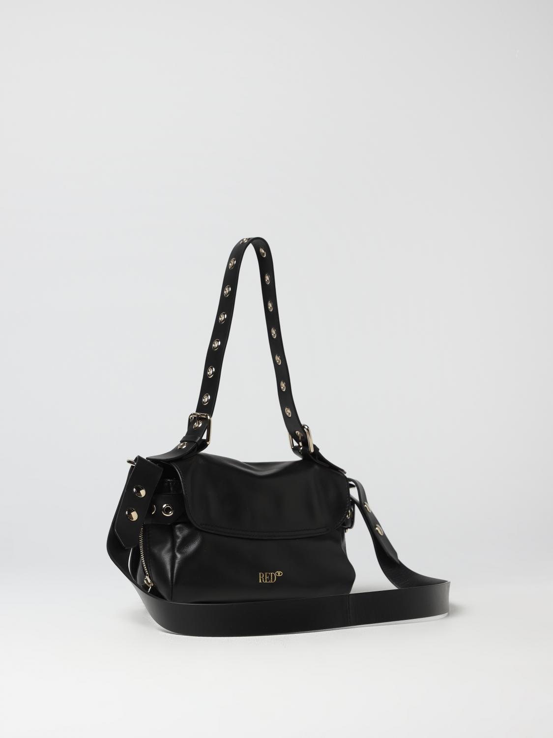 RED(V) SCHULTERTASCHE: Umhängetasche damen Red(v), Schwarz - Img 2