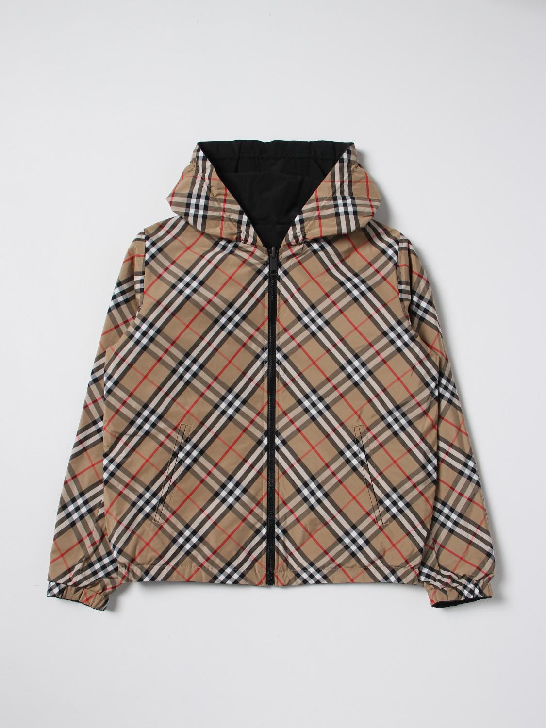 BURBERRY：ジャケット ボーイ - ブラック | GIGLIO.COM