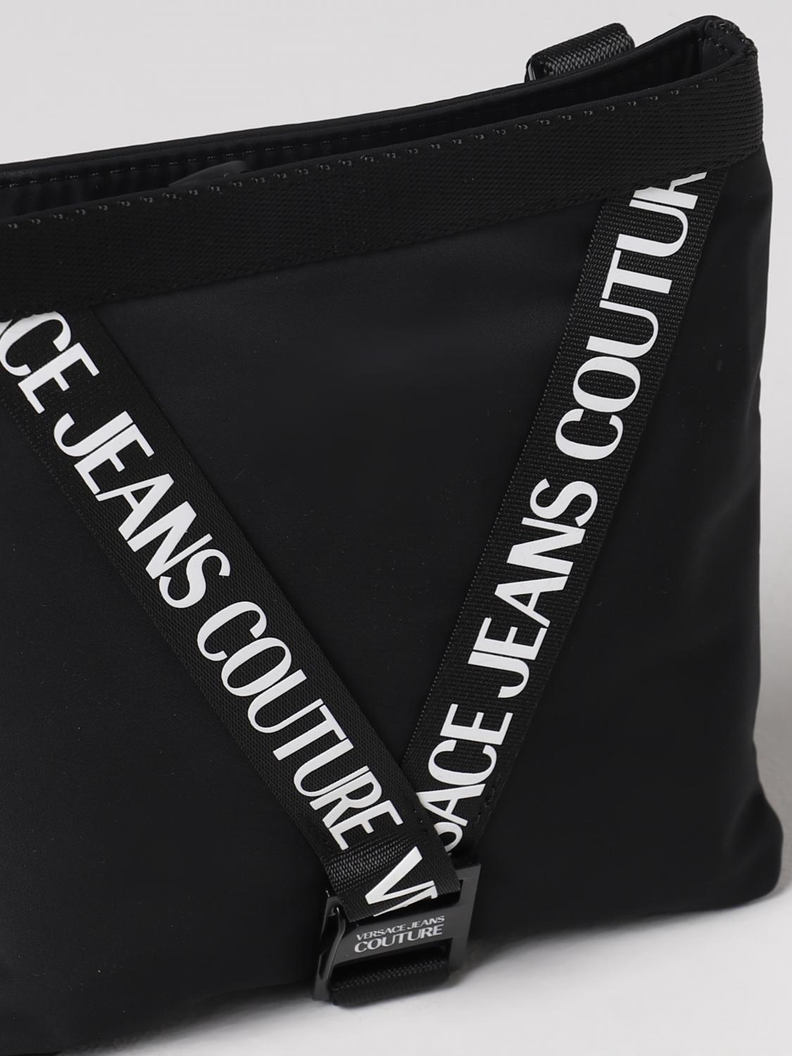 ショルダーバッグ VERSACE JEANS COUTURE Men Shoulder bag Black 74YA4B62ZS590 Versace Jeans Couture Outlet: Bags men - Black | Versace