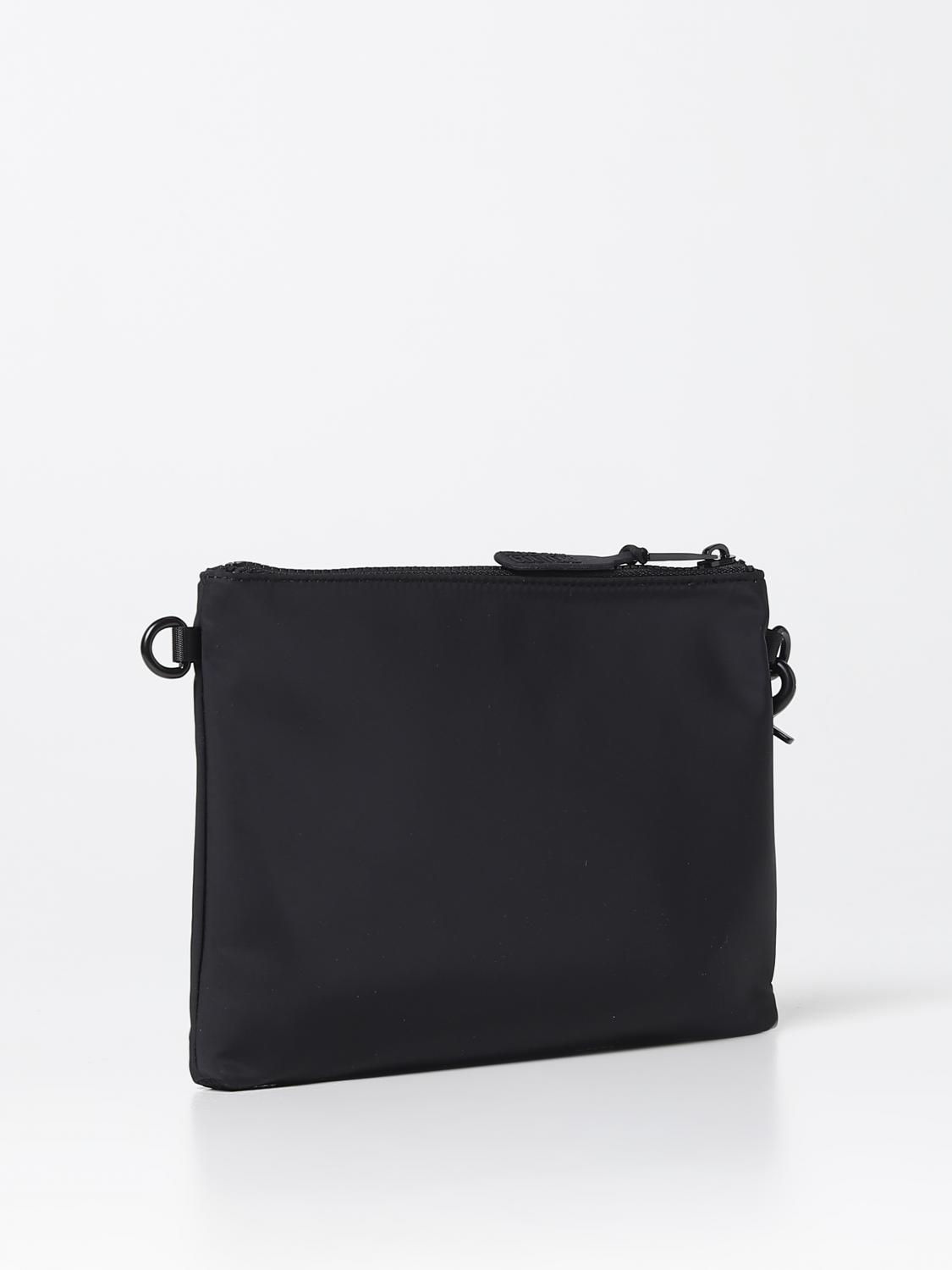 Versace Jeans Couture clutch bag in nylon - Black | 74YA4B9AZS394