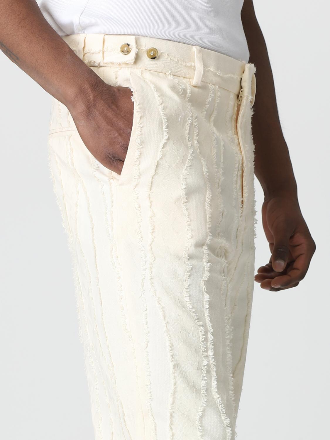 MSGM PANTALON: Pantalon homme MSGM, Beurre - Img 4