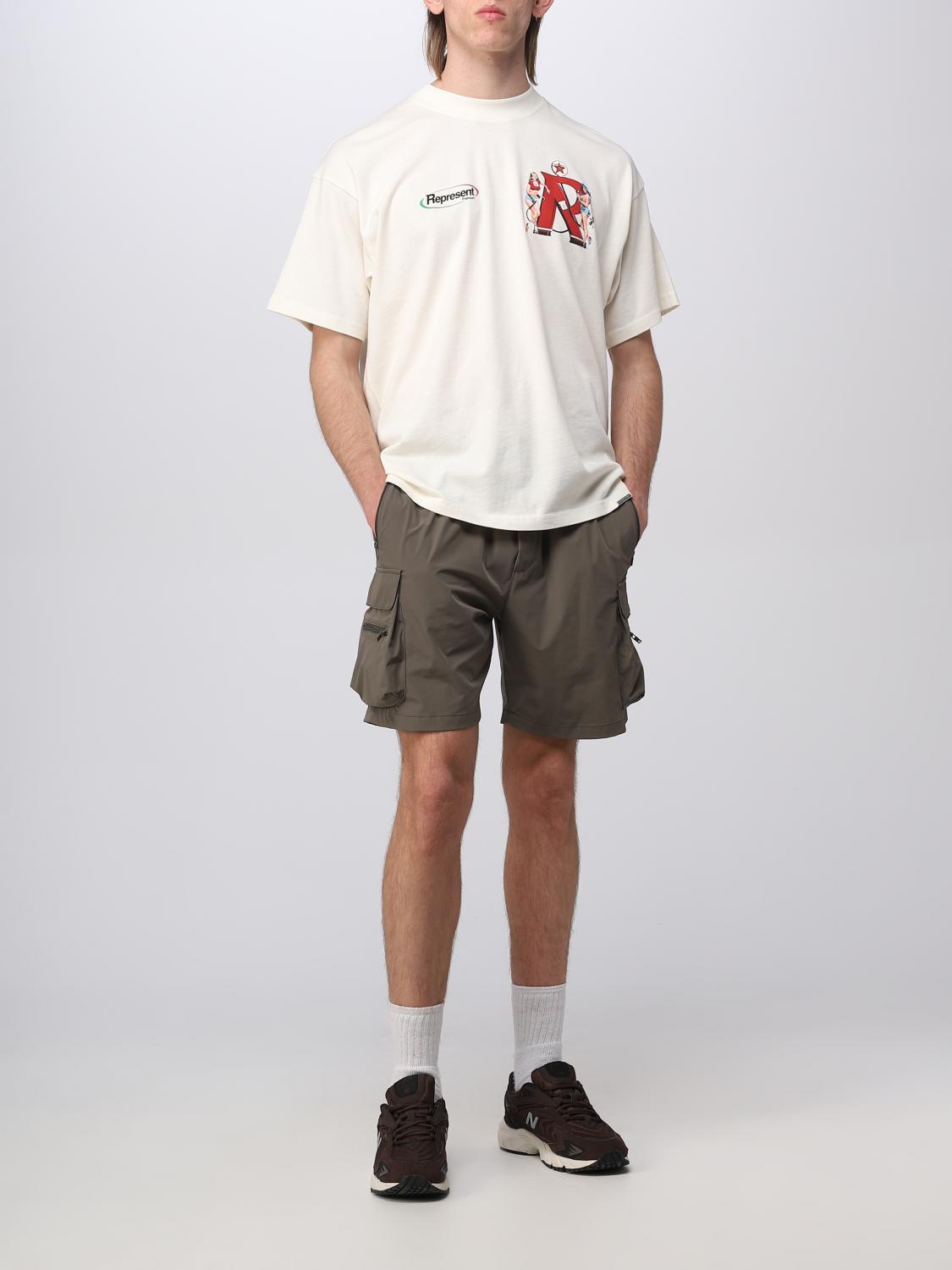 REPRESENT SHORTS: Short men Represent, Olive - Img 2