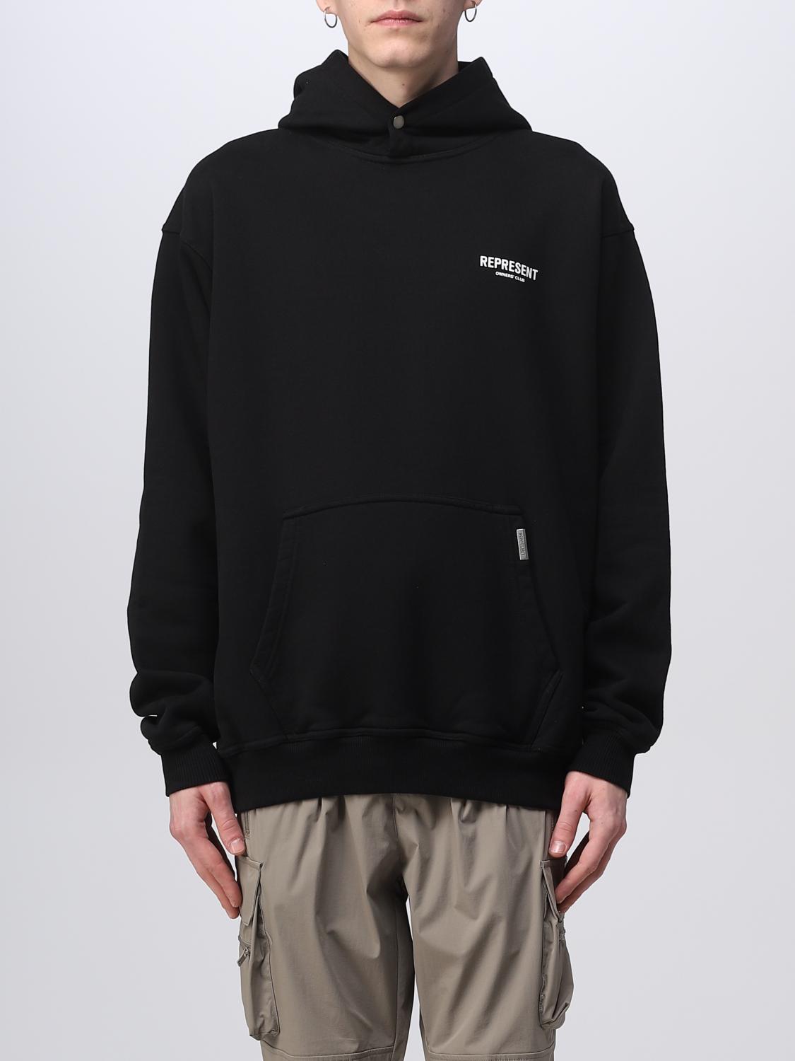 REPRESENT SWEATSHIRT: Sweatshirt men Represent, Black - Img 1