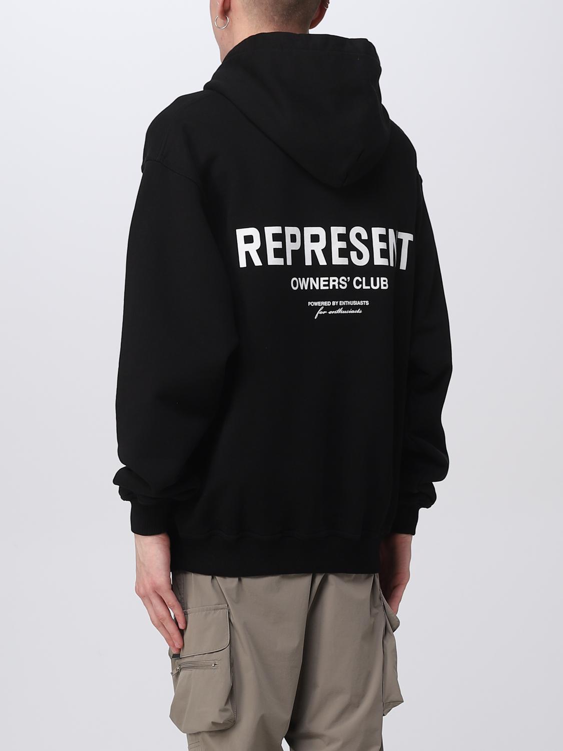 REPRESENT SWEATSHIRT: Sweatshirt men Represent, Black - Img 2
