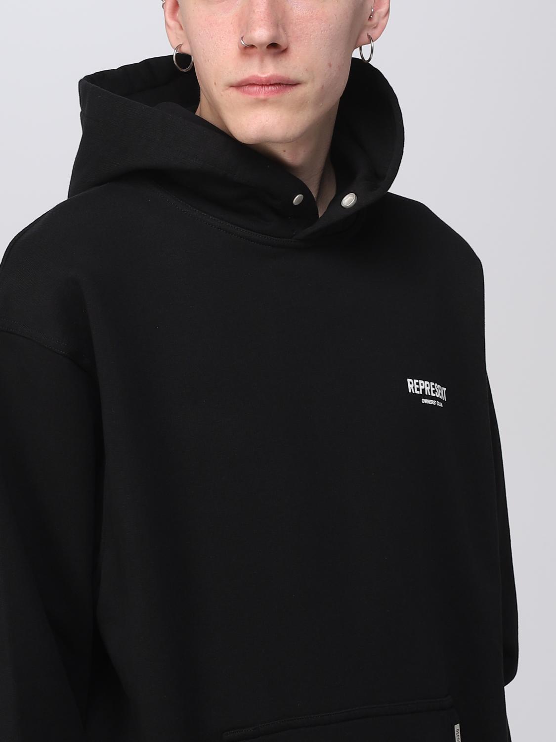 REPRESENT SWEATSHIRT: Sweatshirt men Represent, Black - Img 3