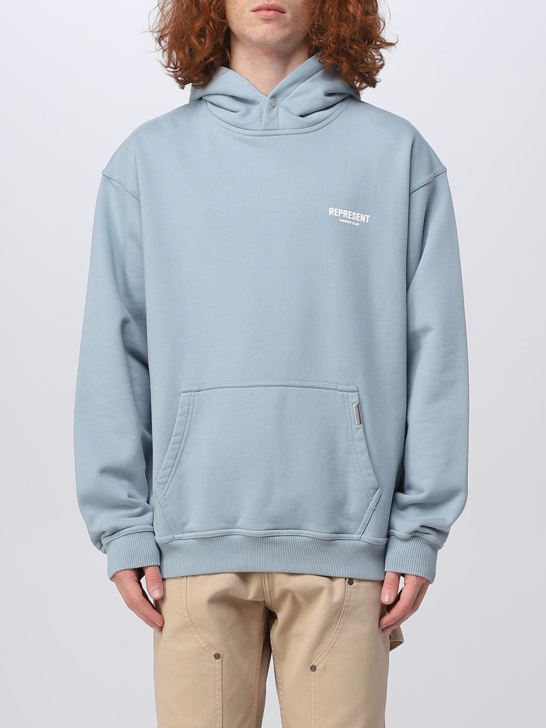REPRESENT スウェットシャツ: スウェットシャツ メンズ Represent, ブルー - Img 1