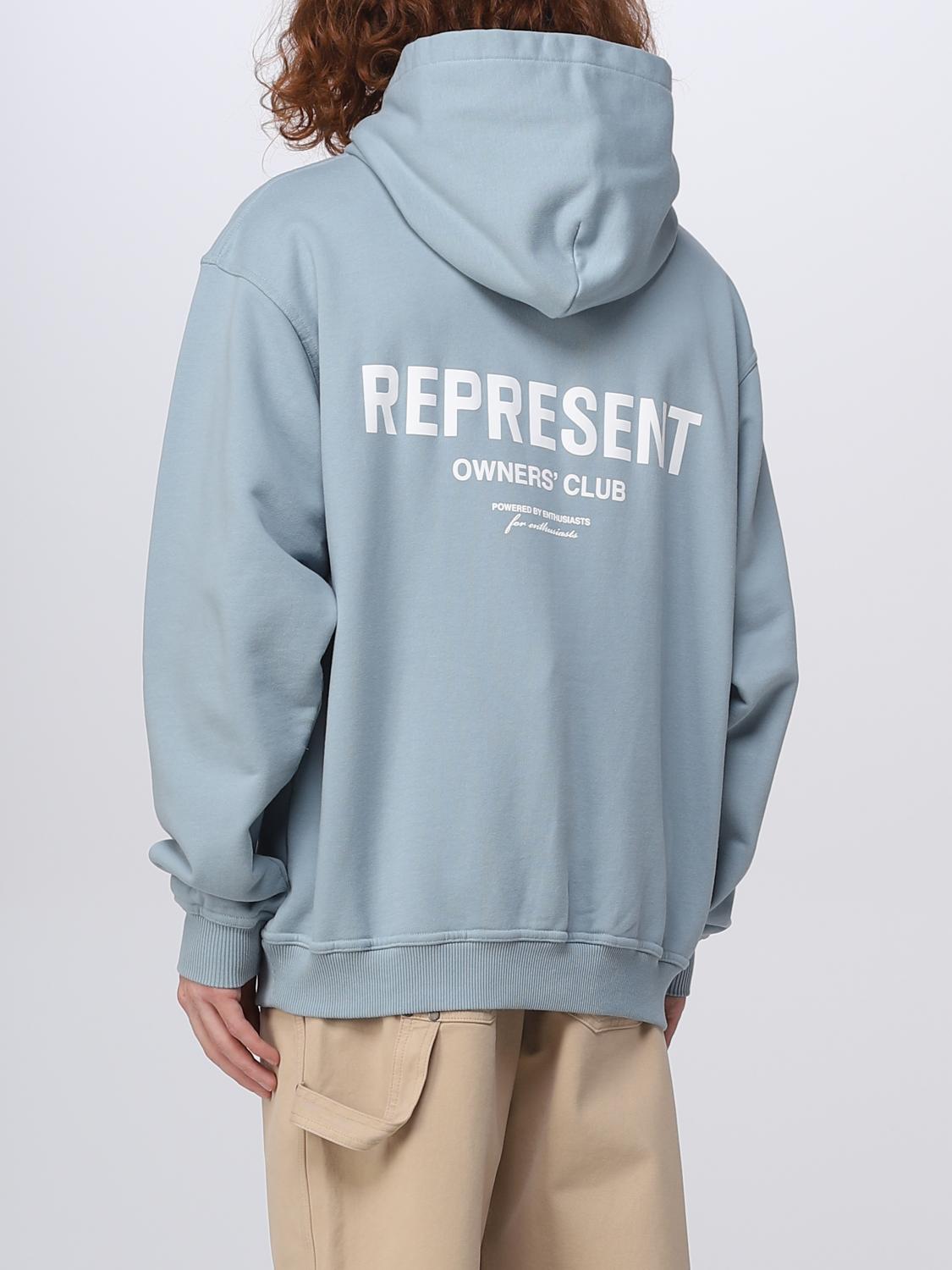 REPRESENT スウェットシャツ: スウェットシャツ メンズ Represent, ブルー - Img 2