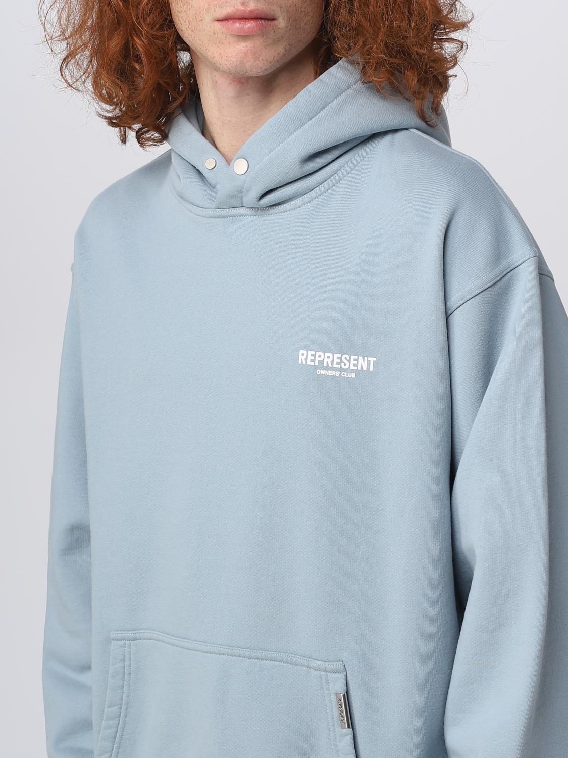 REPRESENT スウェットシャツ: スウェットシャツ メンズ Represent, ブルー - Img 3