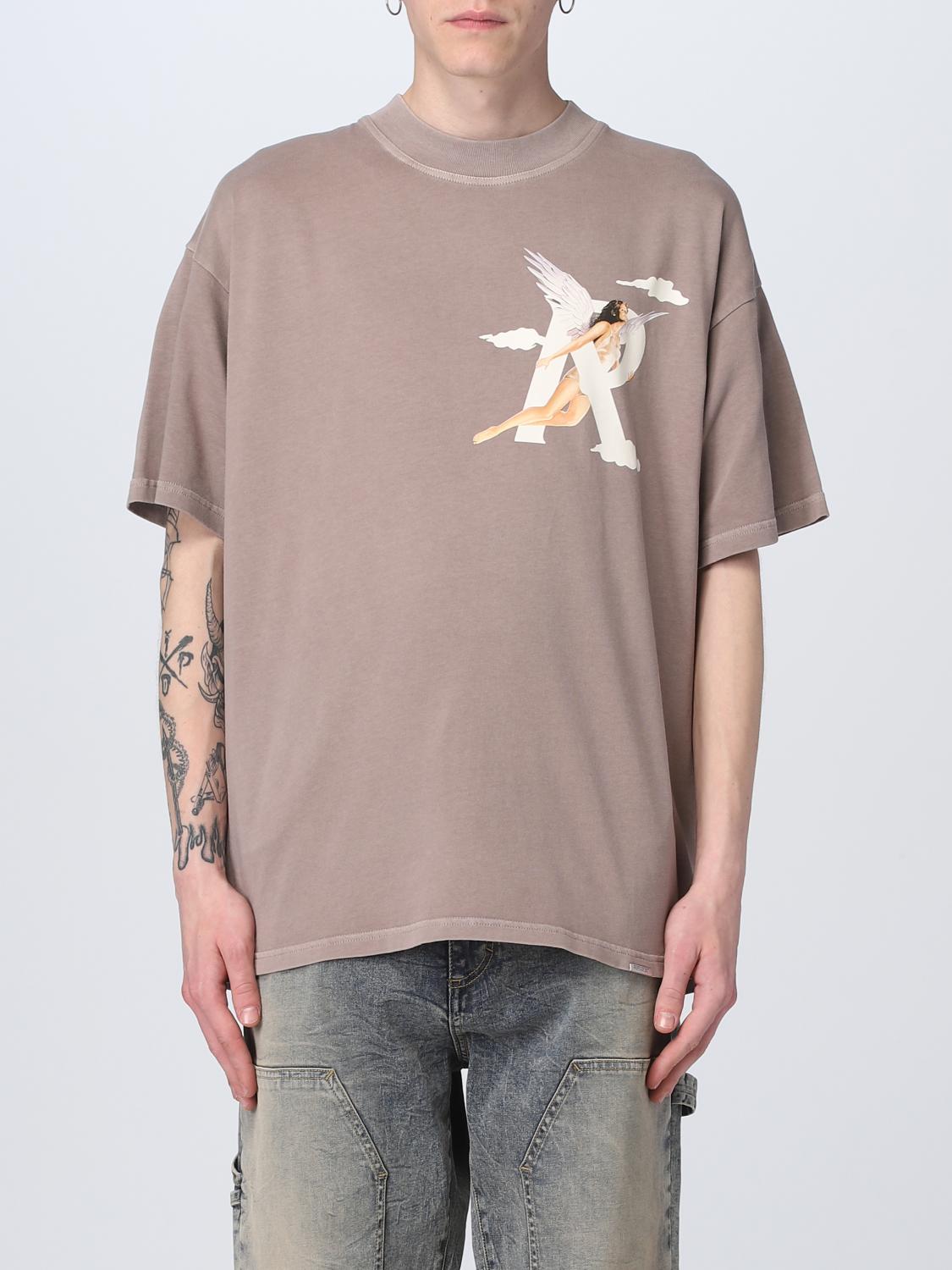 REPRESENT T-SHIRT: T-shirt men Represent, Beige - Img 1