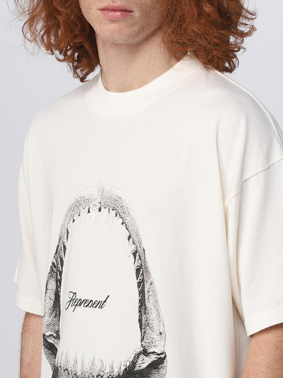 REPRESENT T-SHIRT: T-shirt men Represent, White - Img 3