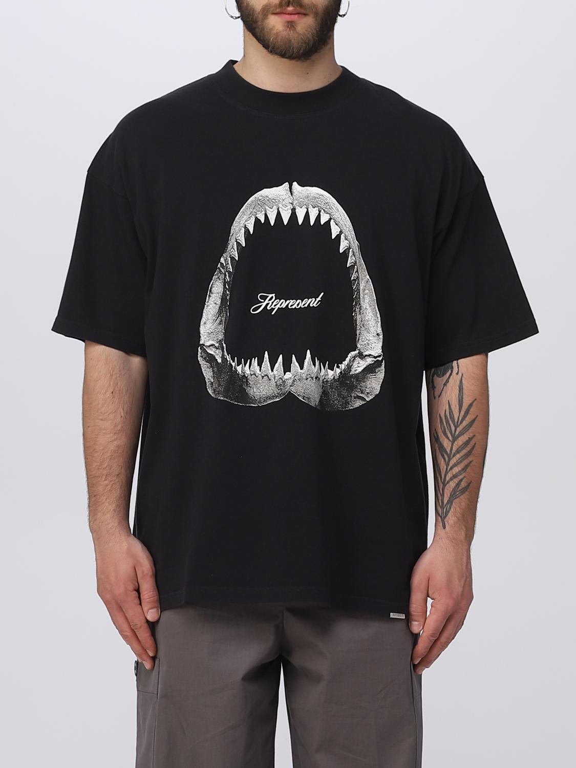 REPRESENT T-SHIRT: T-shirt men Represent, Black - Img 1