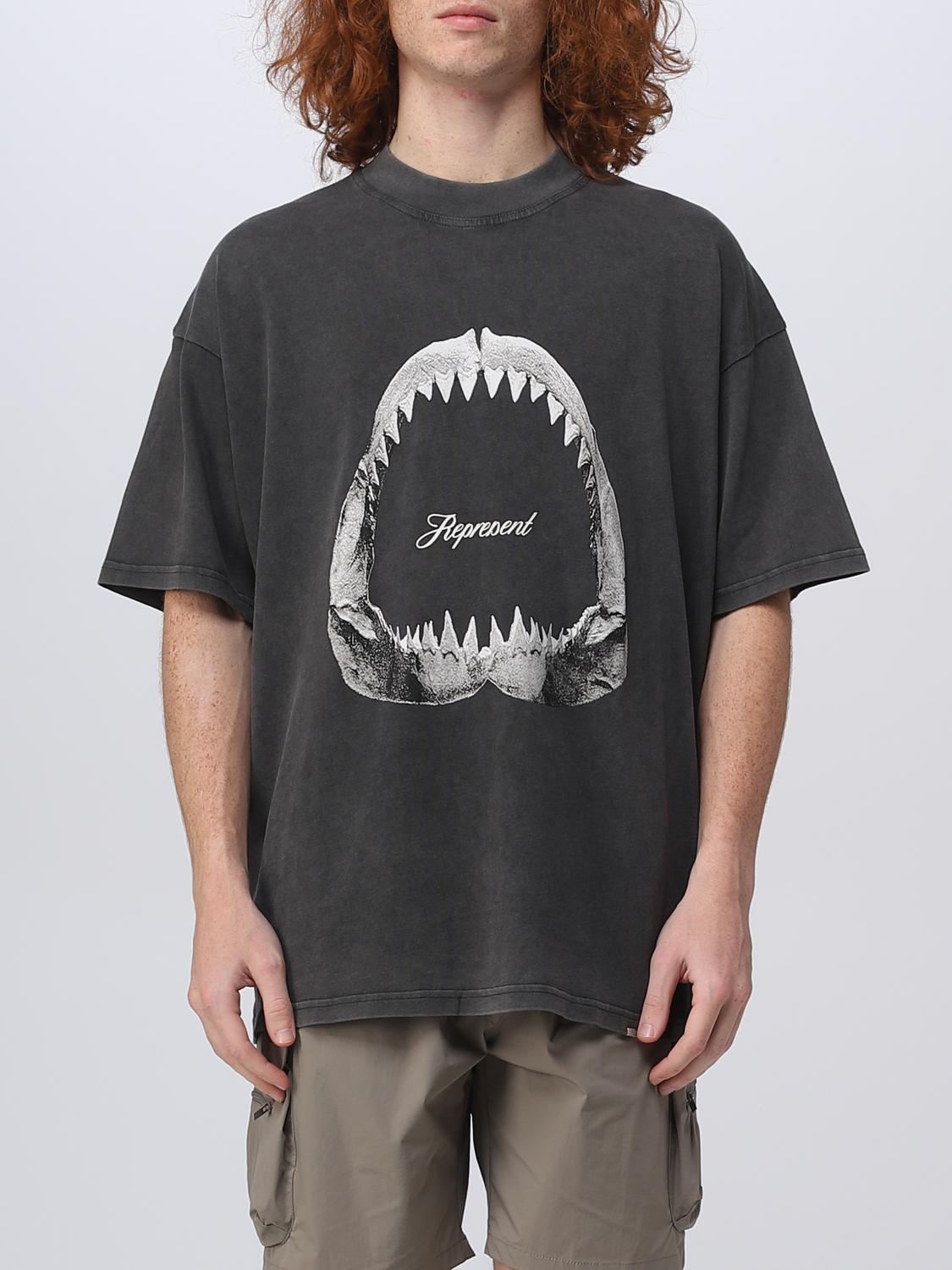 REPRESENT T-SHIRT: T-shirt men Represent, Grey - Img 1