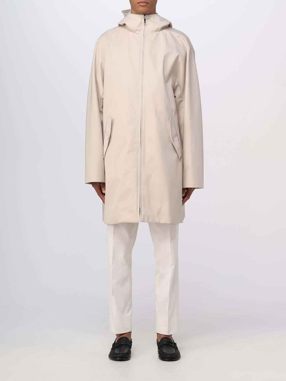 THOM BROWNE 大衣: 大衣 男士 Thom Browne, 卡其色 - Img 1