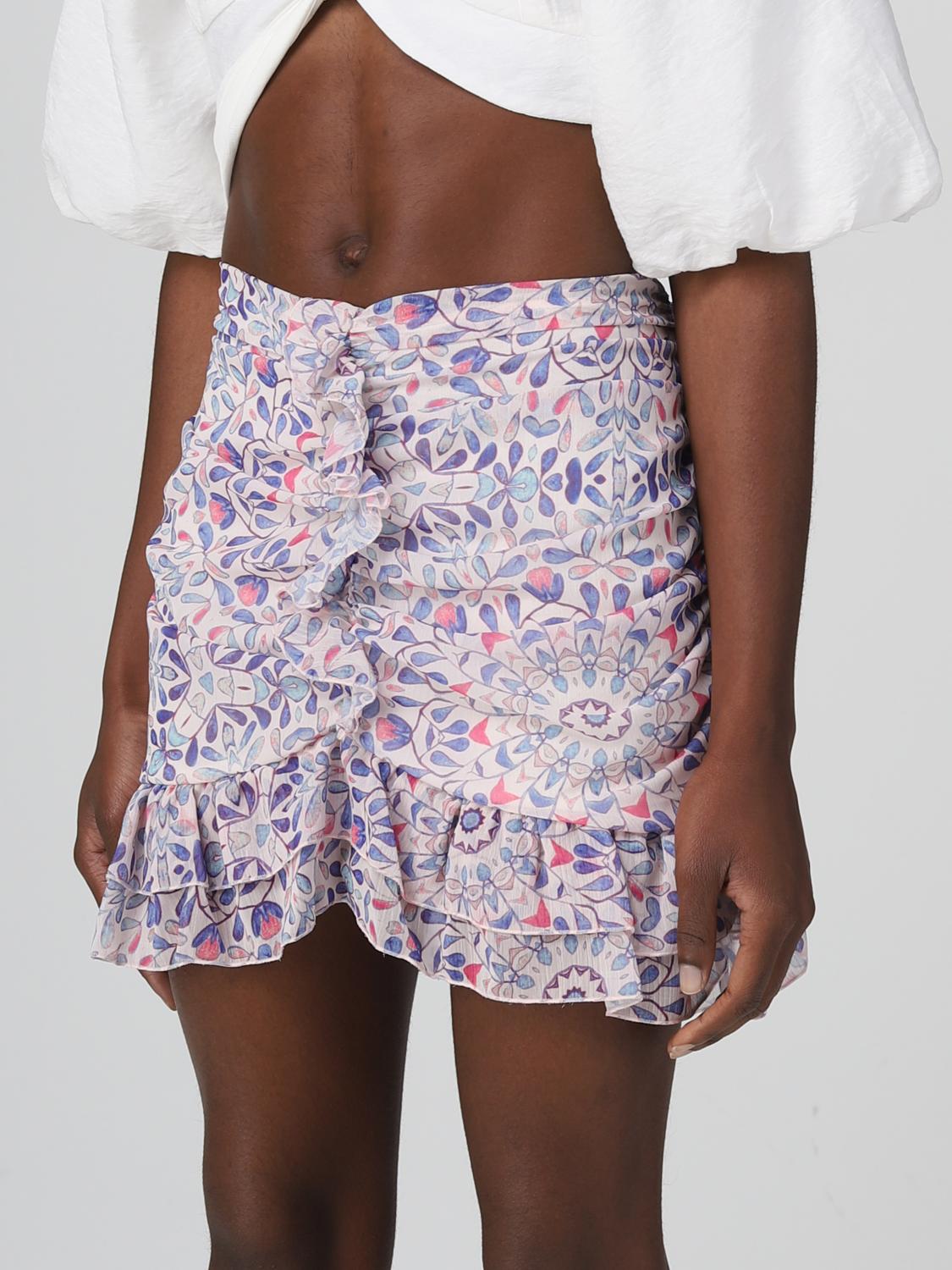 TPN SKIRT: Skirt woman Tpn, White - Img 4