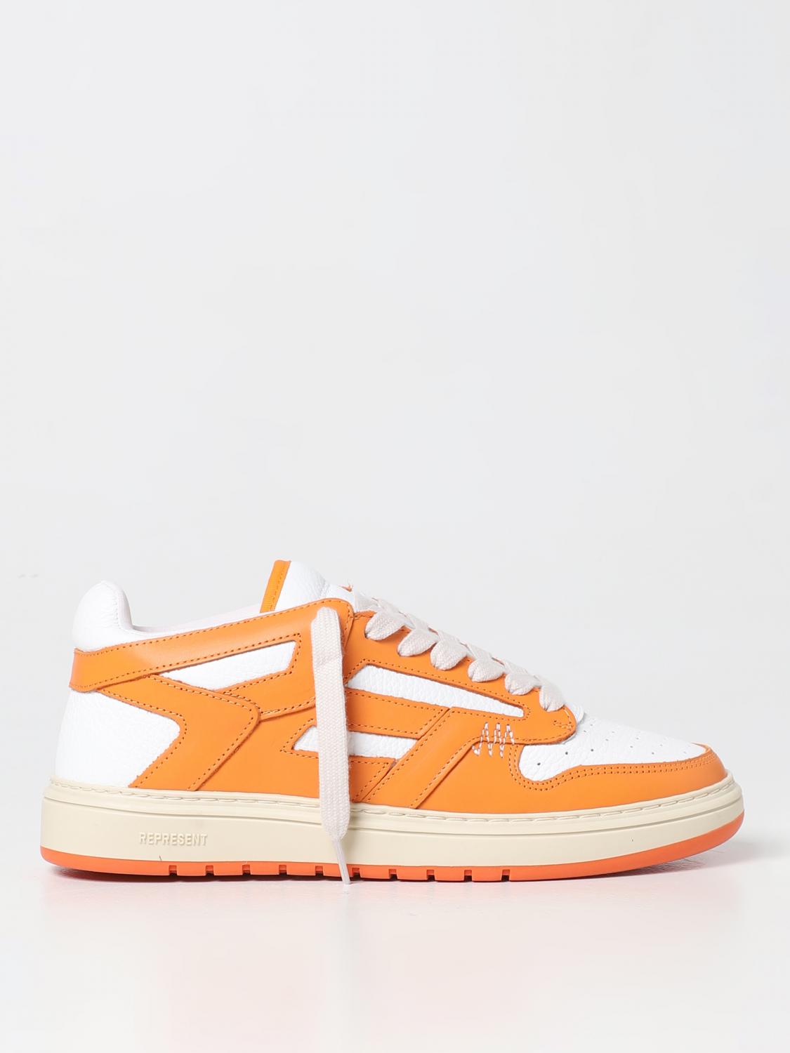 REPRESENT SNEAKERS: Sneakers herren Represent, Orange - Img 1