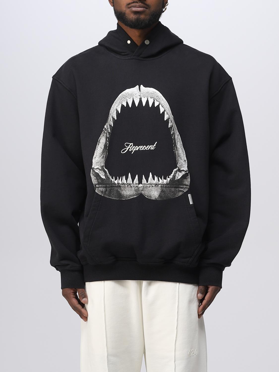 REPRESENT SWEATSHIRT: Sweatshirt herren Represent, Schwarz - Img 1