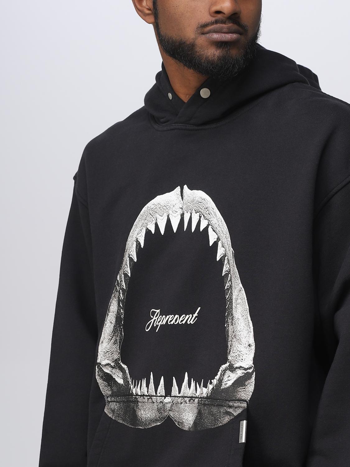 REPRESENT SWEATSHIRT: Sweatshirt herren Represent, Schwarz - Img 3