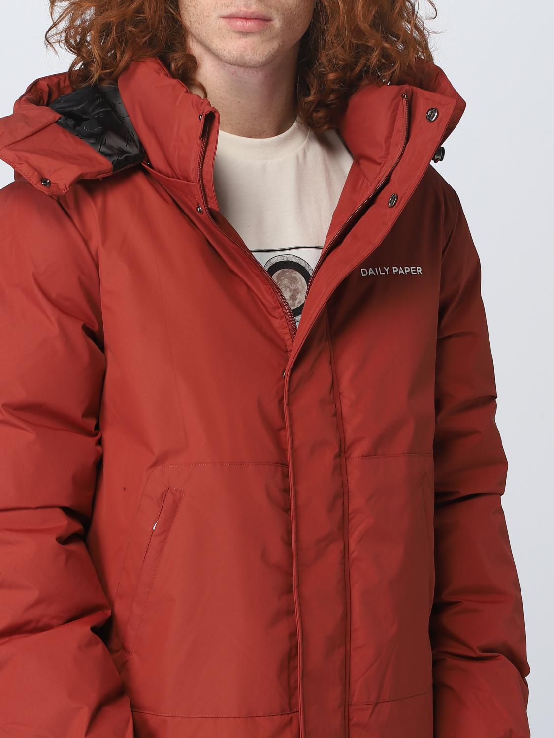 DAILY PAPER JACKET: Jacket men Daily Paper, Brick Red - Img 4