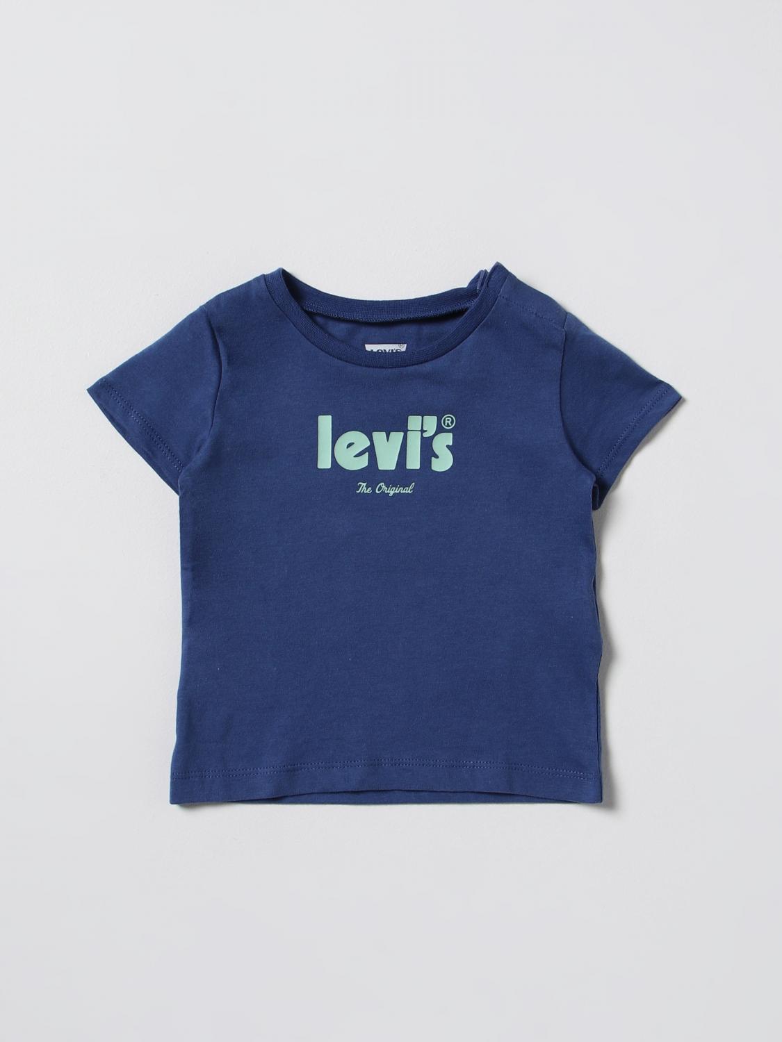 LEVI'S T-SHIRT: T-shirt kids Levi's, Blue - Img 1