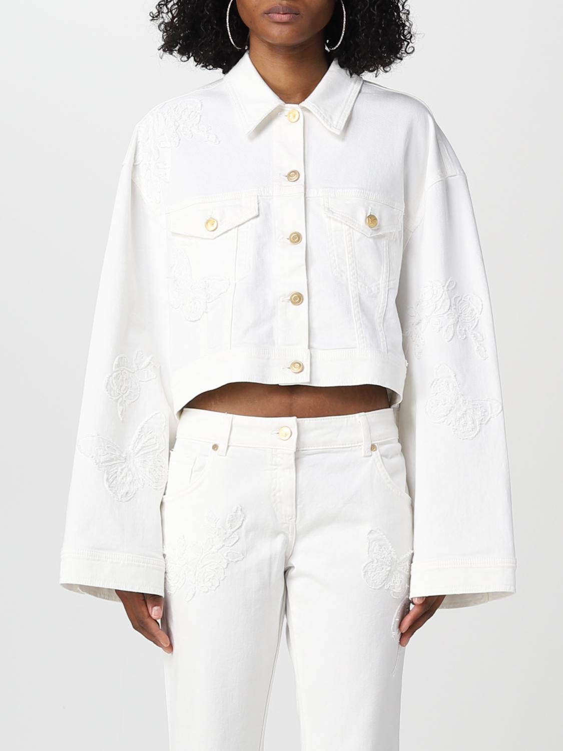 BLUMARINE AMERICANA: Americana mujer Blumarine, Blanco - Img 1