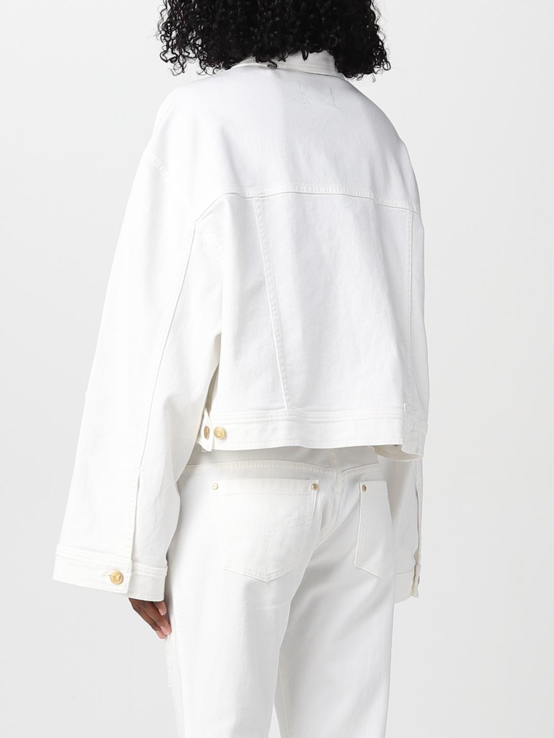 BLUMARINE AMERICANA: Americana mujer Blumarine, Blanco - Img 3