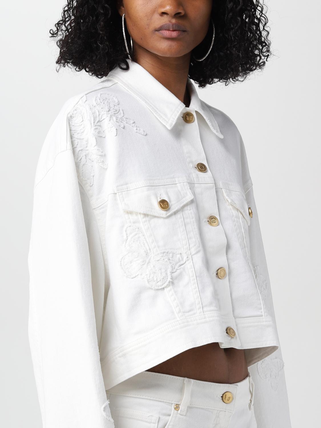 BLUMARINE AMERICANA: Americana mujer Blumarine, Blanco - Img 5