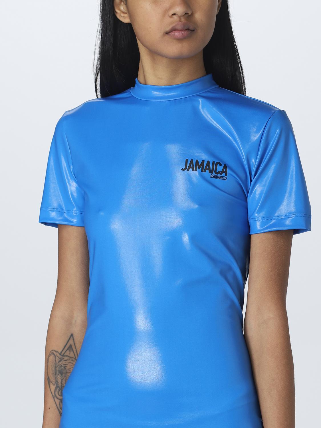 DSQUARED2 ABITO: Abito Dsquared2 in tessuto stretch, Azzurro - Img 3