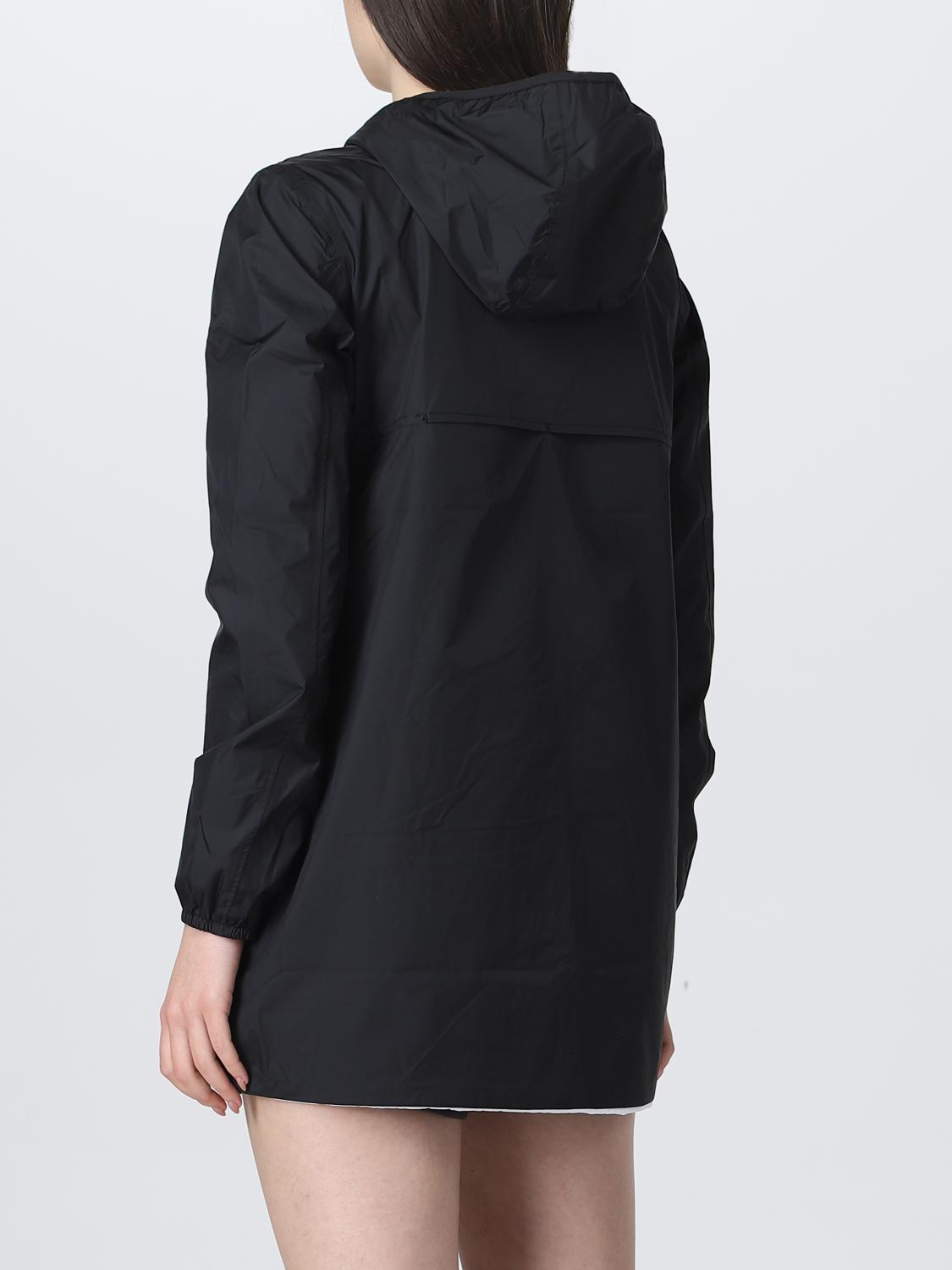 K-WAY JACKET: Coat woman K-way, Black - Img 2