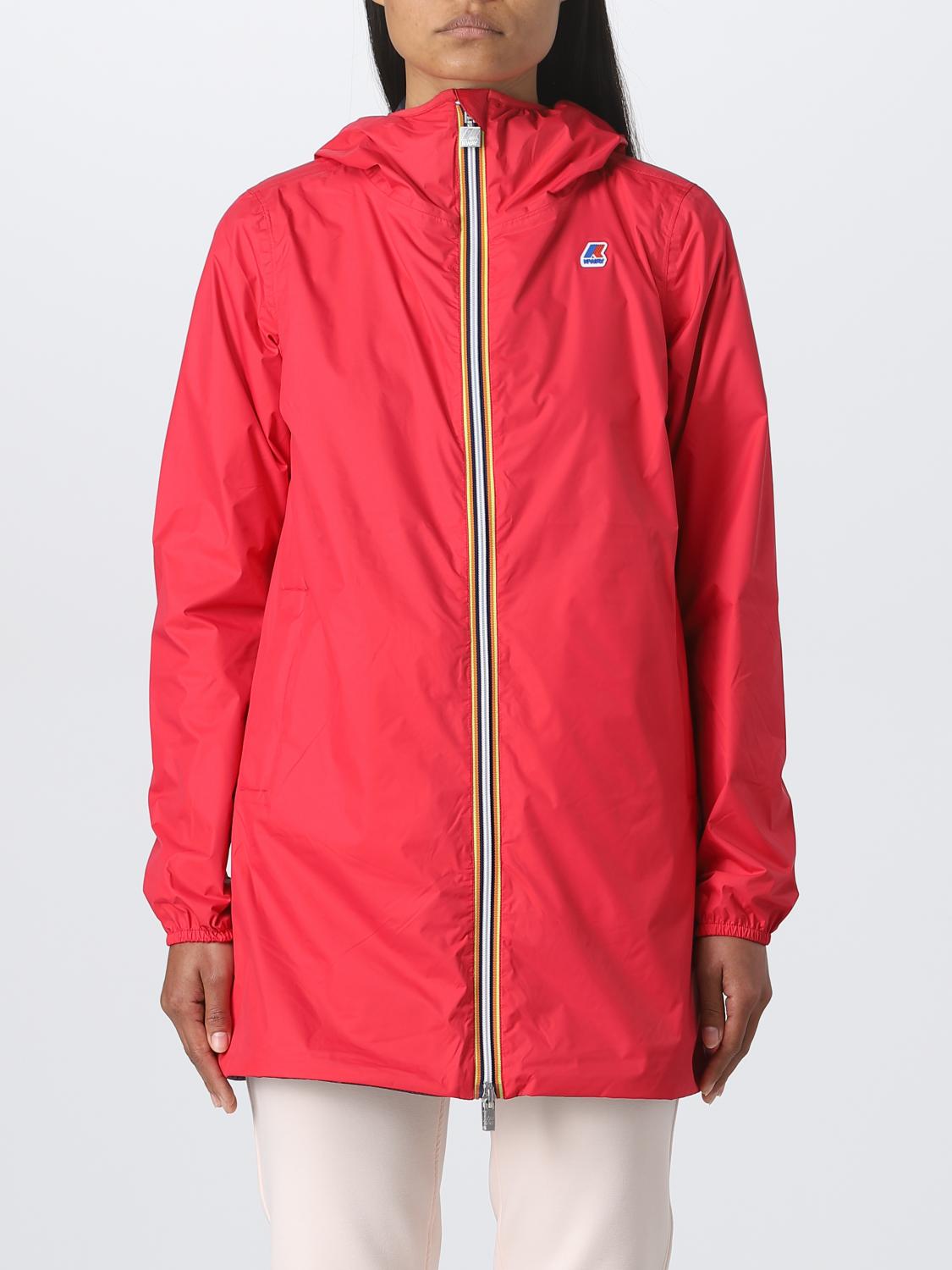 K-WAY GIACCA: Giacca Sophie Plus K-way in nylon, Fuxia - Img 1