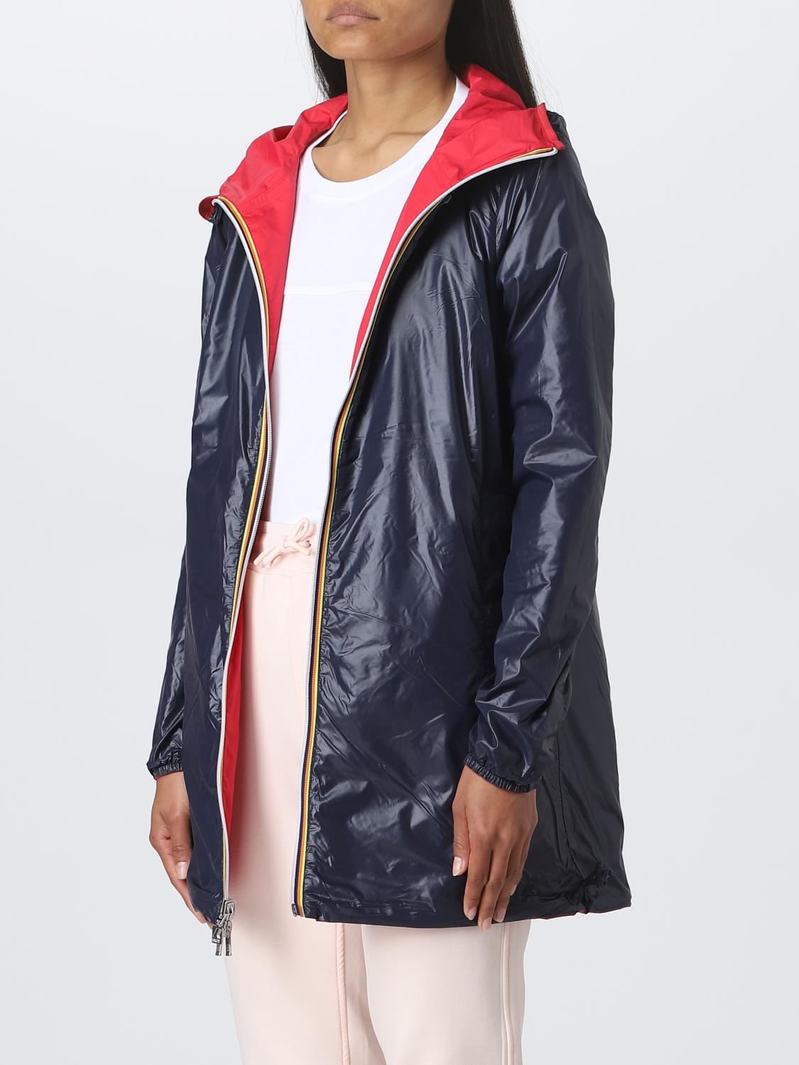 K-WAY GIACCA: Giacca Sophie Plus K-way in nylon, Fuxia - Img 3