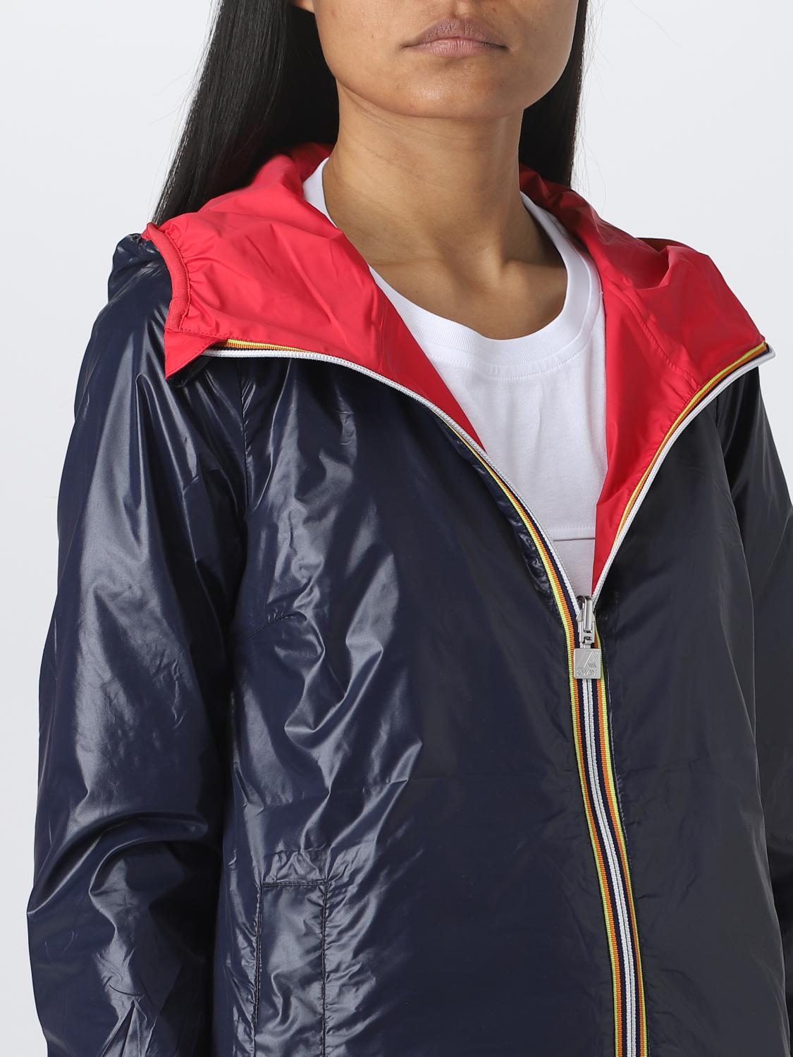 K-WAY GIACCA: Giacca Sophie Plus K-way in nylon, Fuxia - Img 4