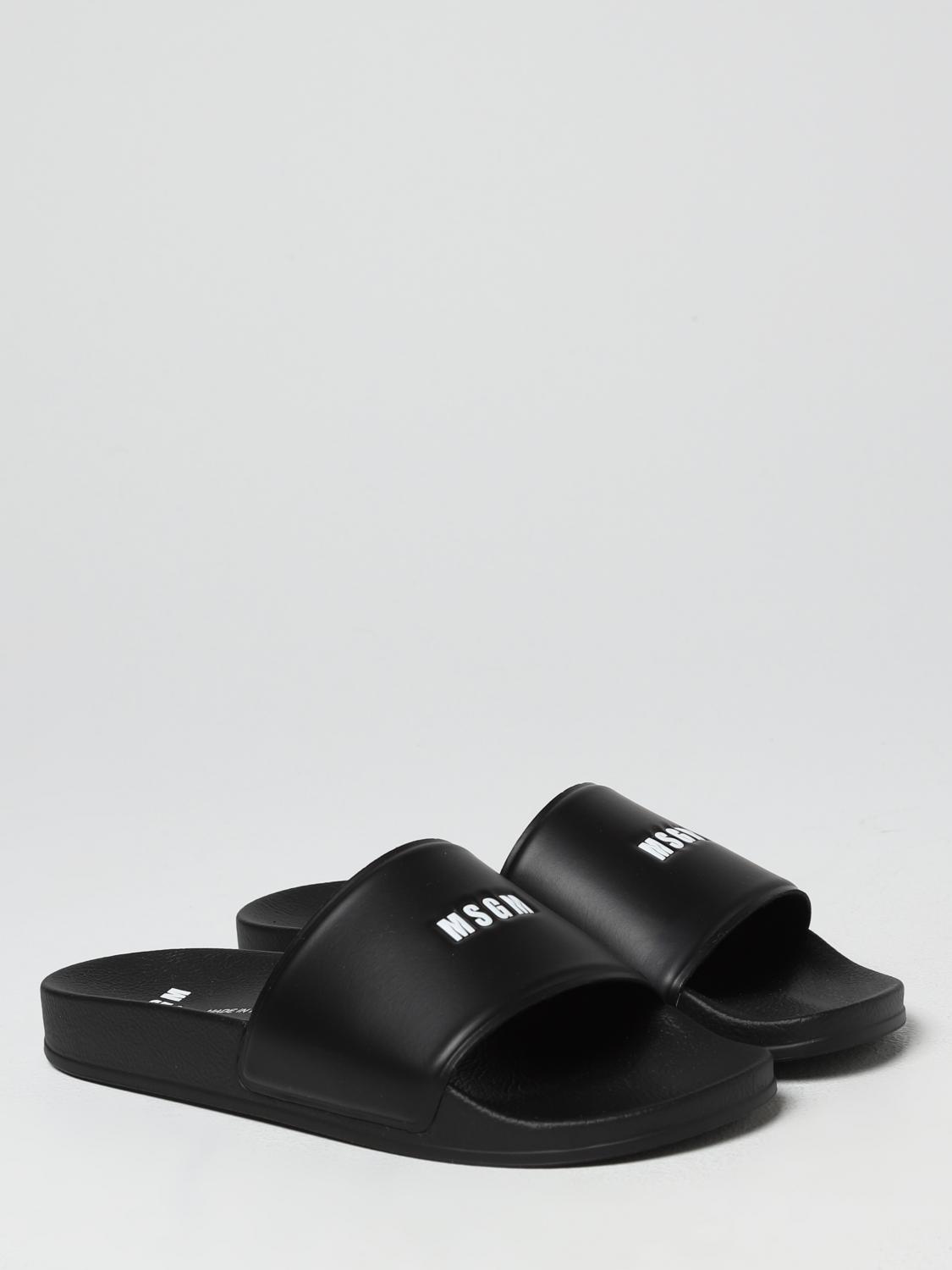 MSGM 샌들: 신발 남성 MSGM, 블랙 - Img 2