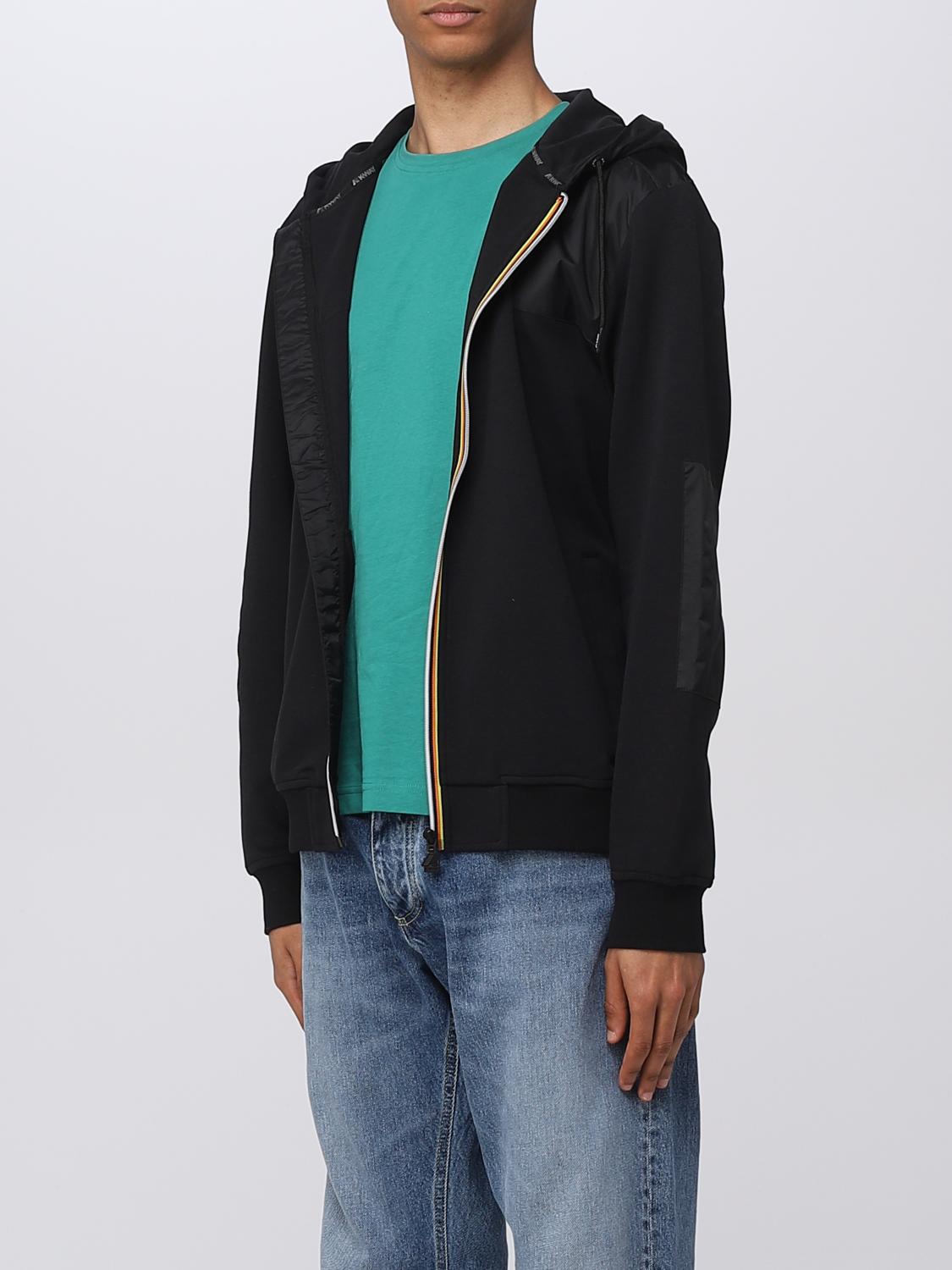 K-WAY JACKET: Coat men K-way, Black - Img 3