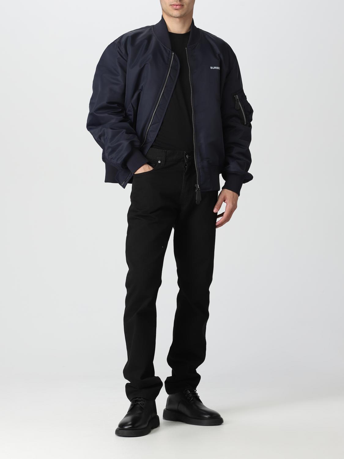 BURBERRY JACKET: Burberry men's jacket, Navy - Img 2