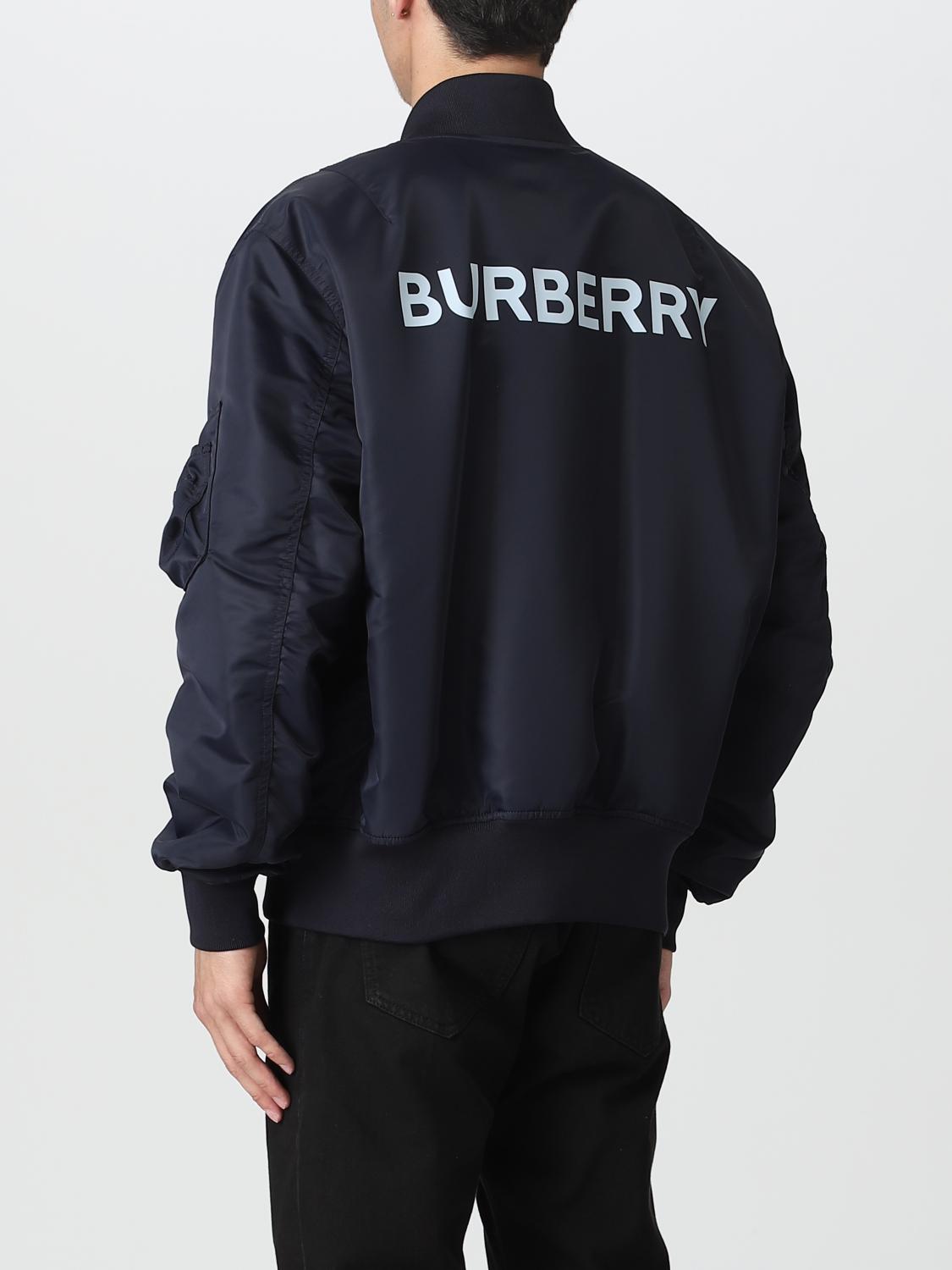 BURBERRY JACKET: Burberry men's jacket, Navy - Img 3