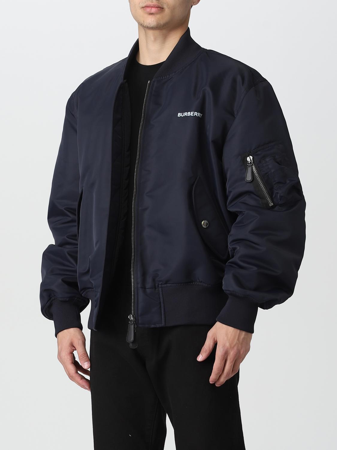 BURBERRY JACKET: Burberry men's jacket, Navy - Img 4
