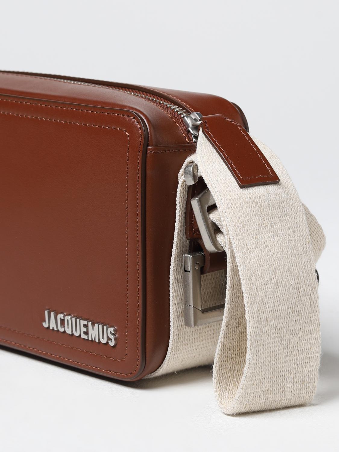 JACQUEMUS BANDOLERA: Bolsos hombre Jacquemus, Marrón - Img 3